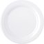 4300202 - Durus® Melamine Narrow Rim Dinner Plate 10.5" - White