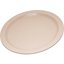 PCD21025 - Polycarbonate Narrow Rim Plate 10" - Tan