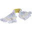 369412B00 - Flo-Pac® Small Yellow Band Mop With Looped-End  - White