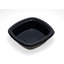 DXMW512PBLK - Microwaveable Square Side Dish 12oz. (500/cs) - Black