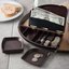 103101 - Money Maid™ Round Combo Pack w/Six Coin Trays 14", 14", 2-1/4" - Brown