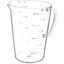 4314507 - Commercial  Measuring Cup 1 gal - Clear