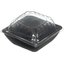 DX11840174 - Dome Lid for Square Bowl 4" x 4" (1000/cs) - Clear