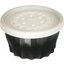DX9000B7000 - Tropez Disposable Lid- Fits DX9000B 8 oz Mug & DX9200B 5 oz Bowl 3.568" (1000/cs) - White