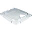 CM10319Z07 - Coldmaster® EZ Access Lid with Notch 1/6 Size - Clear