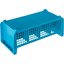 C32P114 - Perma-Sil™ 8-Compartment Flatware Storage Basket 17" x 7.75" x 6.9" - Carlisle Blue