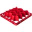 REW20LC05 - OptiClean™ NeWave™ Color-Coded Long Glass Rack Extender 20 Compartment - Red