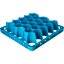 REW30L14 - OptiClean™ NeWave™ Long Glass Rack Extender 30 Compartment - Carlisle Blue