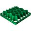 REW30LC09 - OptiClean™ NeWave™ Color-Coded Long Glass Rack Extender 30 Compartment - Green