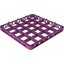 RE25C89 - OptiClean™ 25-Compartment Divided Glass Rack Extender 1.78" - Lavender