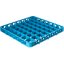 RE4914 - OptiClean™ 49-Compartment Divided Glass Rack Extender 1.78" - Carlisle Blue