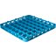 RE4914 - OptiClean™ 49-Compartment Divided Glass Rack Extender 1.78" - Carlisle Blue