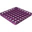 RE49C89 - OptiClean™ 49-Compartment Divided Glass Rack Extender 1.78" - Lavender