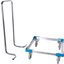 C2222A14 - E-Z Glide™ Open Aluminum Dolly With  Handle 20.63" x 20.63" x 36.5" - Carlisle Blue