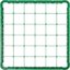 RE36C09 - OptiClean™ 36-Compartment Divided Glass Rack Extender 1.78" - Green