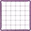 RE36C89 - OptiClean™ 36-Compartment Divided Glass Rack Extender 1.78" - Lavender