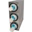 C2803 - EZ-Fit® Stainless Steel Beverage Dispenser Cabinet - 3 Tier  - Chrome