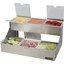 B4706INL - Condiment Center with Notched Lid - 6 Quart  - Stainless Steel