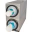 C2802 - EZ-Fit® Stainless Steel Beverage Dispenser Cabinet - 2 Tier  - Chrome