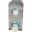 C2802 - EZ-Fit® Stainless Steel Beverage Dispenser Cabinet - 2 Tier  - Chrome