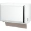 T1800WH - Singlefold Towel Dispenser, White Metal - White