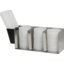 L1014 - Adjustable Lid Organizer 3 Stack - Stainless Steel  - Silver