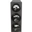 L2923BK - EZ-Fit® Lid Dispenser L2200C (1) and L2400C (2) Trim Rings Cabinet - Black  - Black