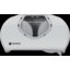 R3670WHCL - Summit Versatwin® Dual Standard Roll Tissue Dispenser, White/Clear, 1.5" core