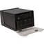 H3001CLBK - Classic Countertop Napkin Dispenser, Fullfold, 300 Napkin, Clear/Black  - Black