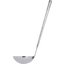 60203 - Terra™ Ladle 13.5" - 4 oz - Hammered Mirror Finish - Stainless Steel