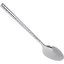 60206 - Terra™ Solid Spoon 9.5" - Hammered Mirror Finish - Stainless Steel