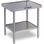 DXPICTABLE - Stationary Table for Induction Charger 30" x 24" x 30.12" - Stainless Steel