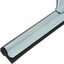4007000 - Flo-Pac® Professional Single-Blade Rubber Window Squeegee With A Zinc Plated Steel Handle 12" - Black