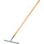 4007100 - Professional Single Blade Rubber Squeegee With Zinc Plated Handle 16"