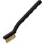 4127000 - Flo-Pac® Utility Brush with Brass Bristles 7" Long - Black