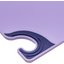 CBG912PR - Allergen Saf-T-Grip Cutting Board 9" x 12" - Purple