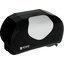 R3670BKSS - Summit Versatwin® Dual Standard Roll Tissue Dispenser, Black/Stainless Steel, 1.5" core