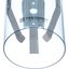 C4160TBL - Small Pull-Type Water Cup Dispenser w/ Flip Cap - Blue  - Blue