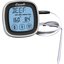 THDGTMTS - Touch Screen Thermometer & Timer Black  - Black