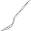 441107 - Perforated Serving Spoon 11" - Clear