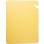 CB121812YL - Cut-N-Carry Cutting Board 12" x 18" x 0.5" - Yellow