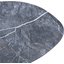 5310372 - Ridge Melamine Oblong Platter 18" - Soapstone