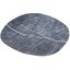 5310372 - Ridge Melamine Oblong Platter 18" - Soapstone