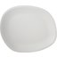 5310323 - Ridge Melamine Oblong Platter 18" - Cement