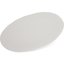 5310423 - Ridge Melamine Rimless Plate 9" - Cement