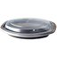 DXL900PDCLR - Dome Lid for Microwaveable Oval Casserole Container  (250/cs) - Clear