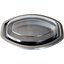 DXL900PDCLR - Dome Lid for Microwaveable Oval Casserole Container  (250/cs) - Clear