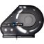 R3000TBK - Classic Reserva® 9-10.5" Jumbo Bath Tissue Dispenser with Stub Roll, 3.25" core, Black Pearl  - Black