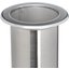 L320C - In-counter Straw Holder  - Chrome