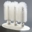 4046102 - Sparta® Triple Glass Washer 8" - White